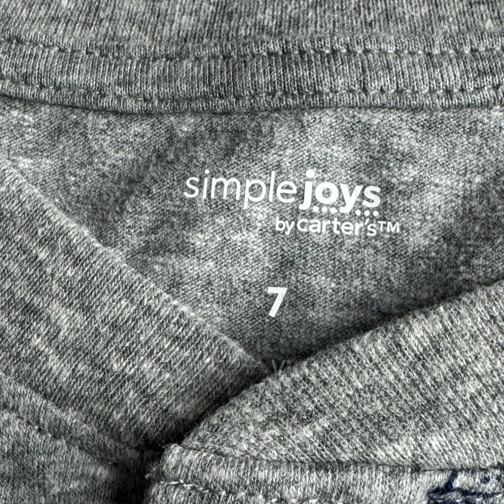 Carter's Simple Joys Boys Long Sleeve Top Bundle 7